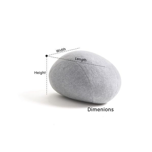 pebble pillow rock pillow 9001 stone pillow 09