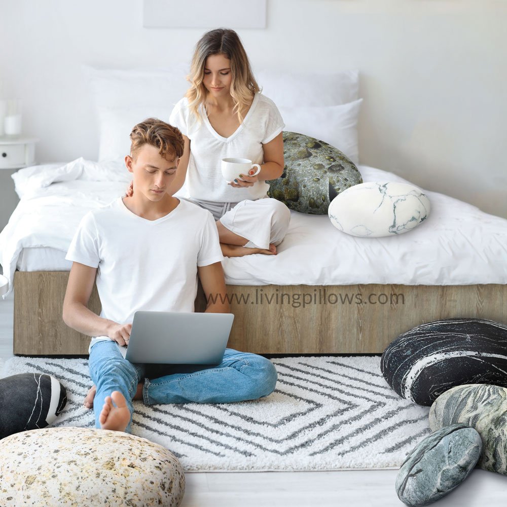 Pillows That Look Like Rocks 