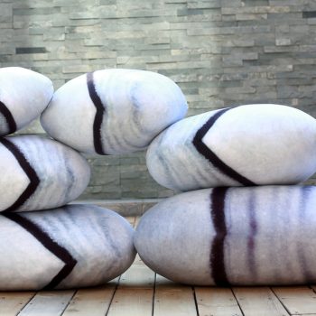 pebble cushions rock pillows 9035 02