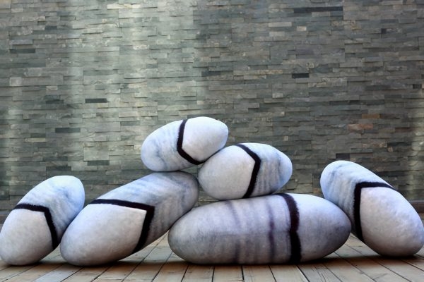 pebble cushions rock pillows 9035 03