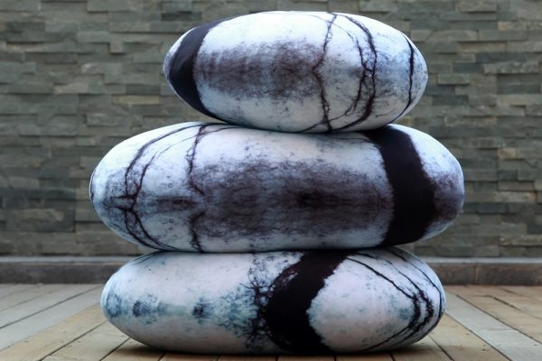 pebble cushions rock pillows 9042 06