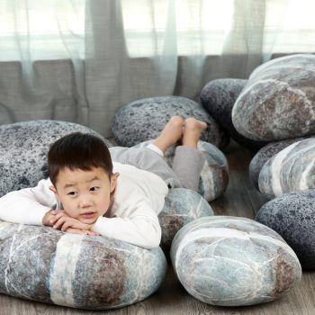 pebble cushions rock pillows 9044 05