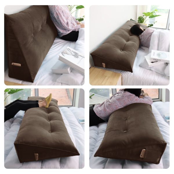 Reading pillow 59inch Coffee