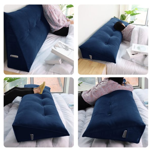 Reading pillow 59inch Dark Blue