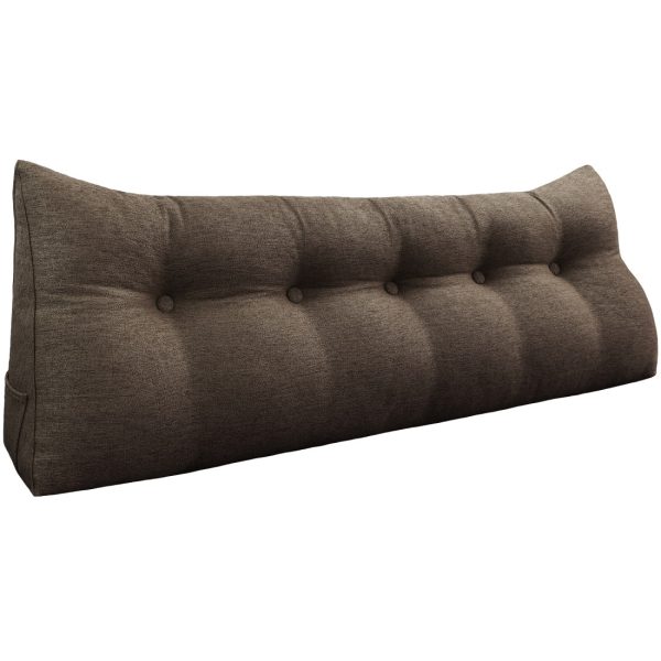 Reading pillow 59inch coffee