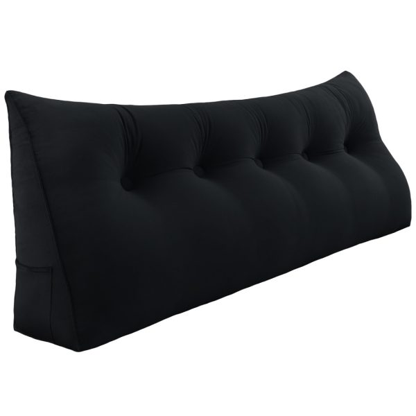 Wedge pillow 59inch Black