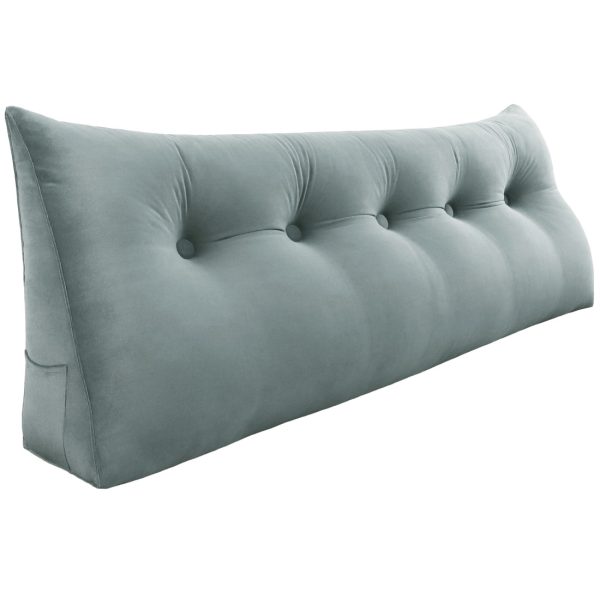 Wedge pillow 59inch Gray