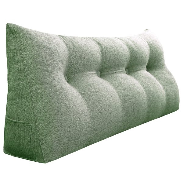 backrest pillow 47inch green sage
